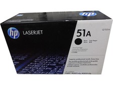 HP Q7551A 51A Black Toner Cartridge Genuine OEM Original