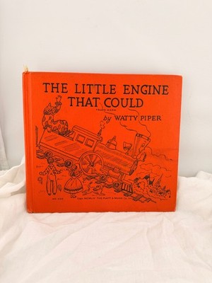 Vintage 1954 The Little Engine That Could Watty Piper Platt & Munk No. 520 Book
