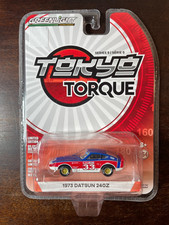 GREENLIGHT 1/64 SCALE TOKYO TORQUE 1973 DATSUN 240Z CHASE #33