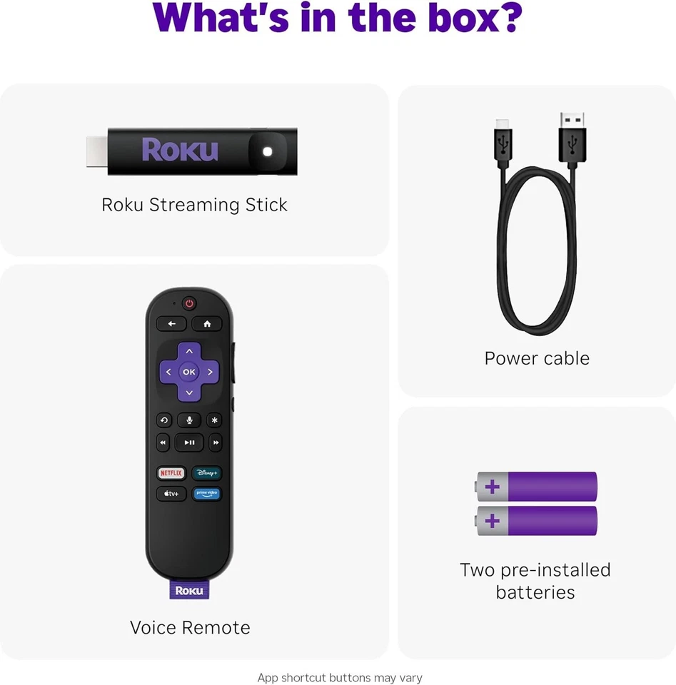 Roku Streaming Stick HD 2025 — HD Streaming Device for TV with Roku Voice Remote - Image 2 of 4