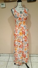 Gap Floral V-Neck Maxi Dress Size 0