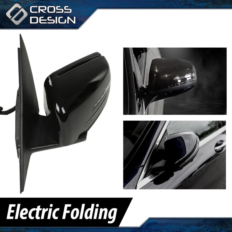 Пара боковых зеркал заднего вида подходит для Mercedes C300 Benz C-класса W204 C200 C180 - Изображение 4 из 4