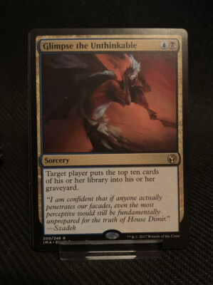 MTG - 1x Glimpse the Unthinkable - Iconic Masters NM