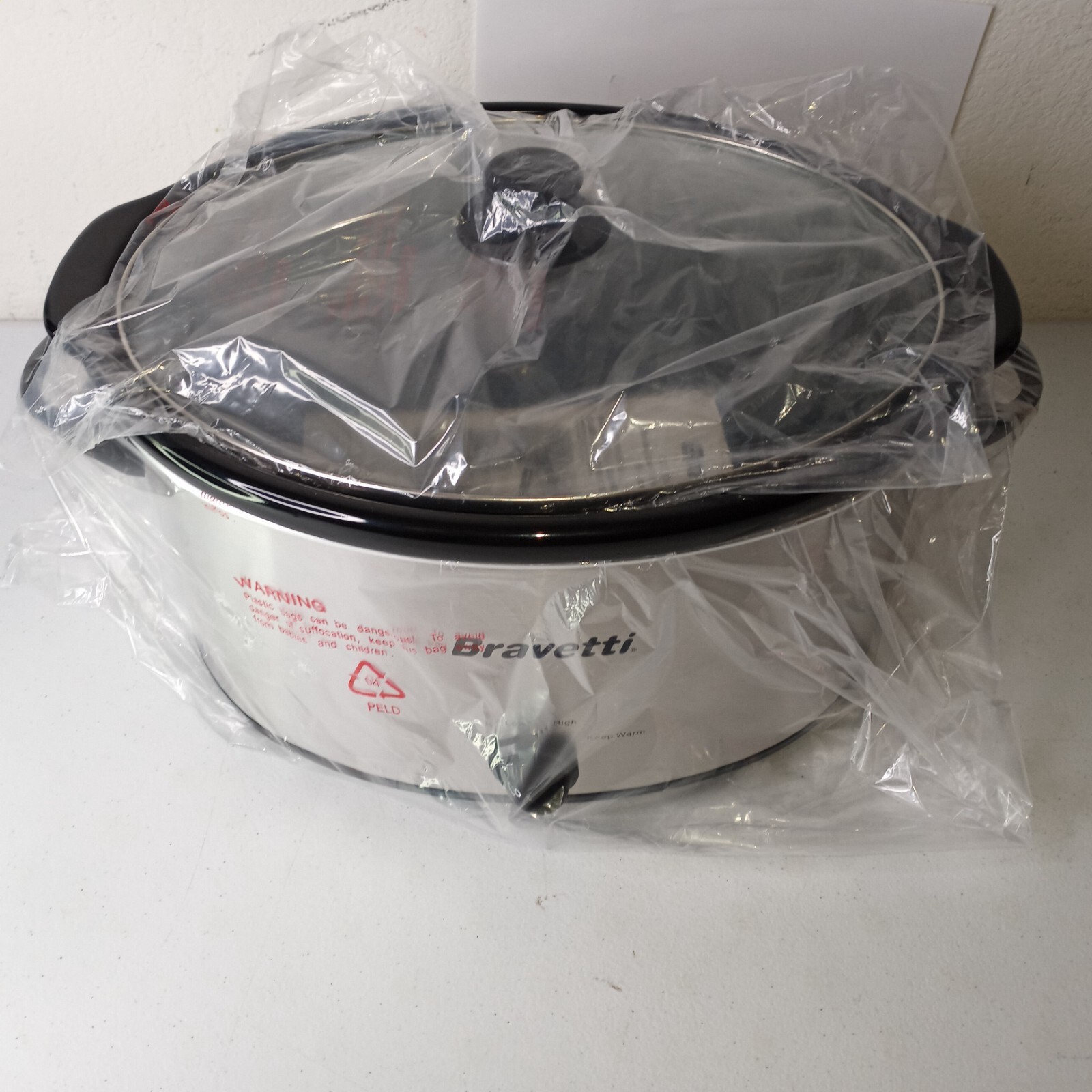 Bravetti Platinum Pro 8 Quart Slow Cooker n Buffet Server for Sale