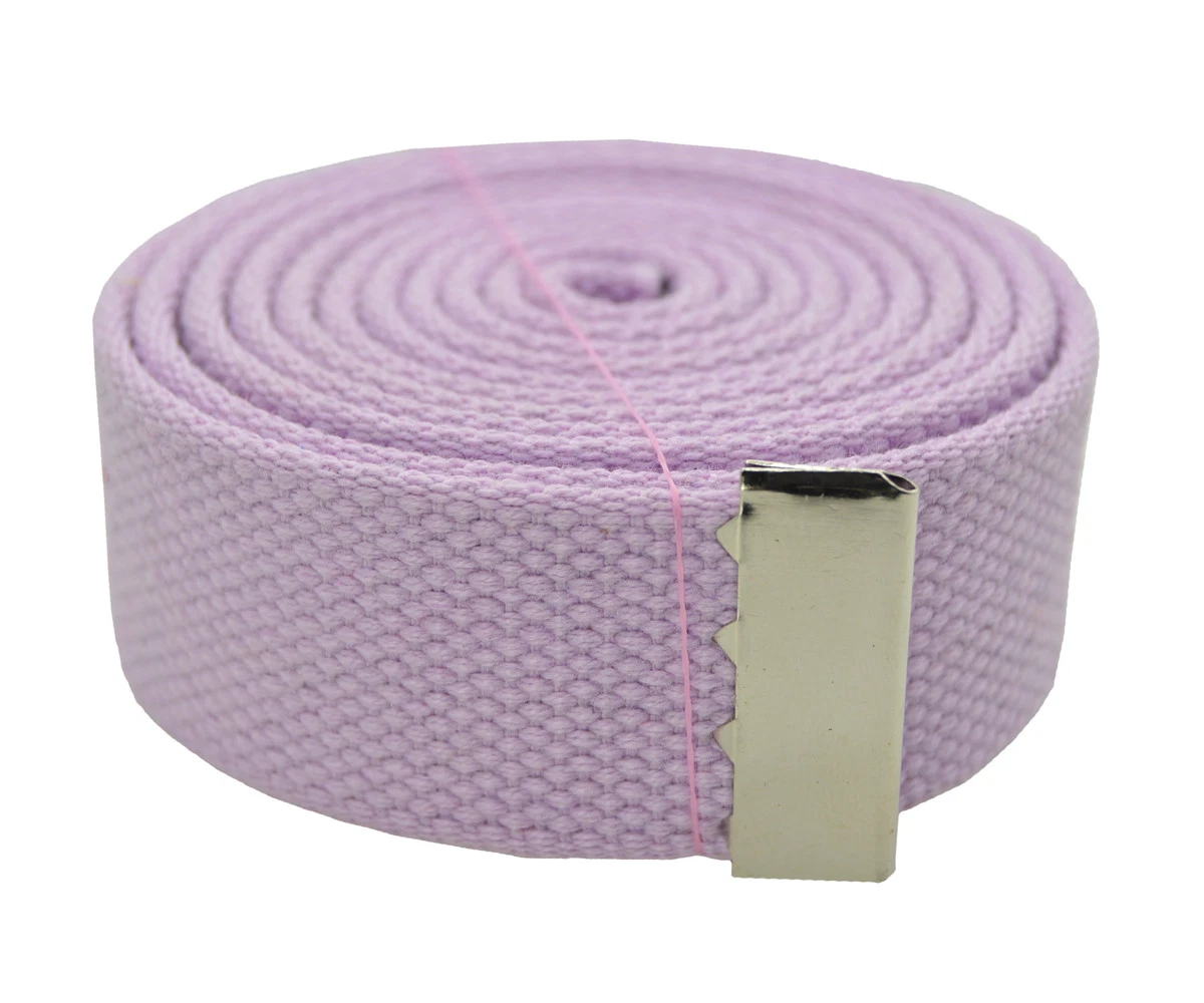 Mountain Hardware Adjustable Purple Webbing Belt with Pink Metal Buckle Gait Belt with Plastic Buckle by LiftAid - 60 x 2 Purple  main image 3