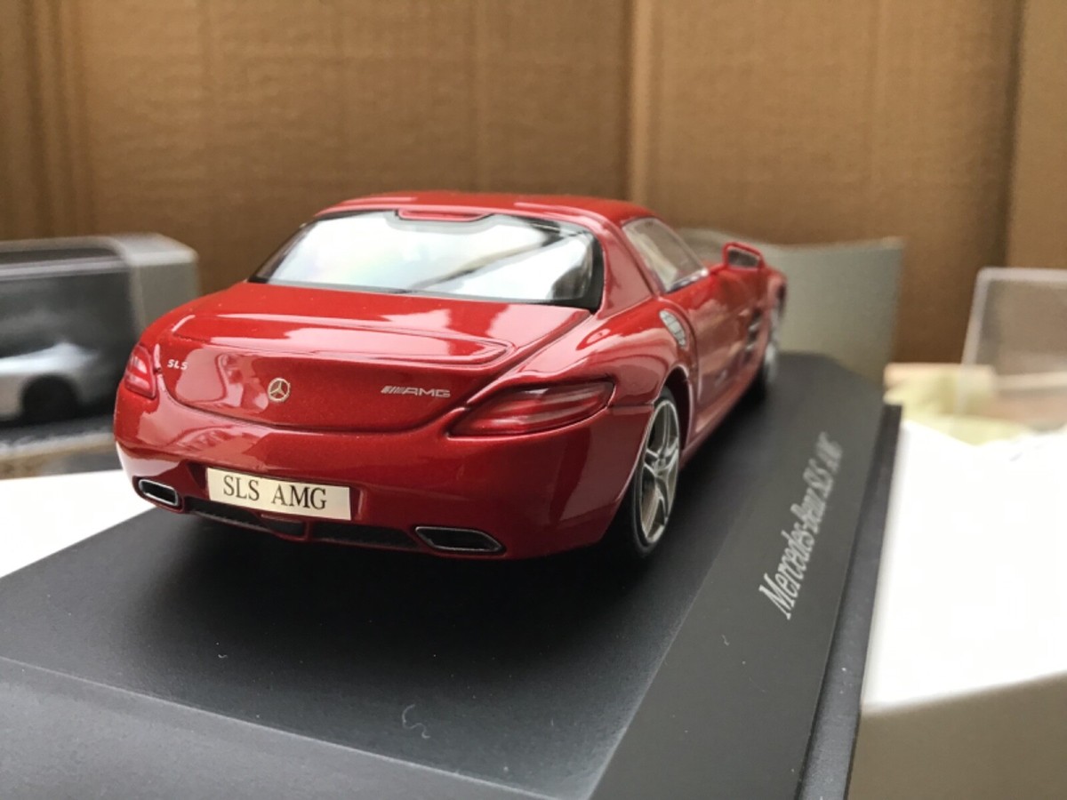 1/43 Schuco, red, MERCEDES. SLS. AMG. Sportster mint,++ ! | eBay