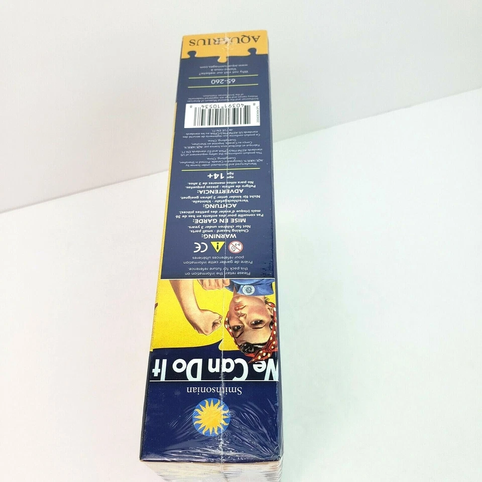 Smithsonian мы можем это сделать! Пазл Rosie The Riveter 1000 шт. 20 x 27 дюймов - Изображение 4 из 4