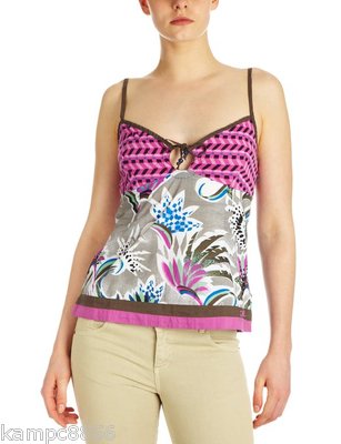 Neu O'Neill Moa River Damen-Tanktop pink X Large (UK 14)