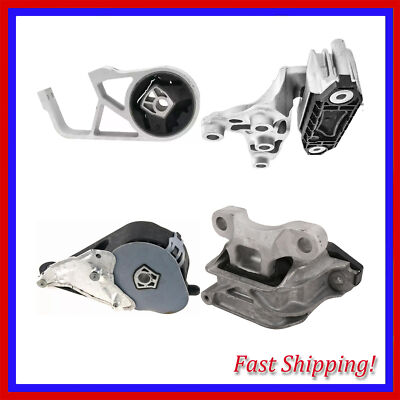 For Chevrolet Blazer Traverse 18-24 2.0L FWD Engine Motor & Auto Trans Mount