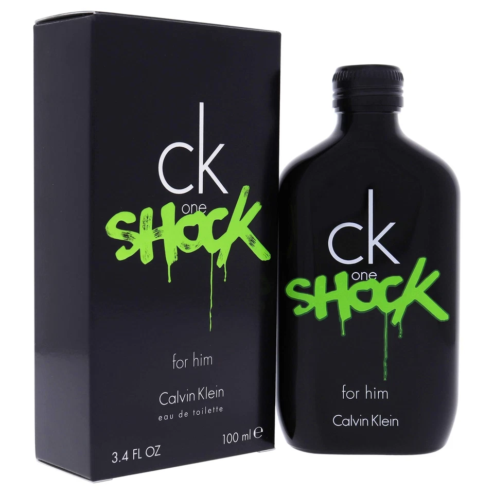 Calvin Klein One Shock Eau De Toilette Spray para Hombre, 3.4 Onzas Foto 3 de 4