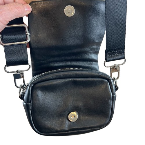 Top Shop Crossbody Black Adjustable Bag - Picture 5 of 11