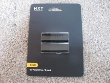 Brand New NXT Technologies 64GB USB 3.0 Flash Drive, 2/Pack NX56885 