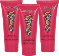 Image of Life, Love & Luck By Ed Hardy For Women Combo Pack: BL 9oz (3x3oz Bottles) New