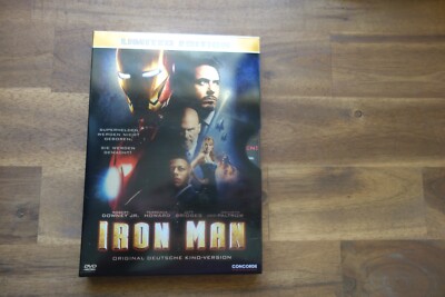 DVD Film Downey Jr. Howard Bridges Paltrow IRON MAN Limited Edition