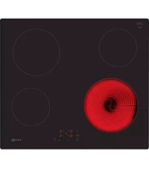 NEFF TL16EB1N1 N50 60cm 4 Burner Black Electric Ceramic Hob GRADE A RRP £399