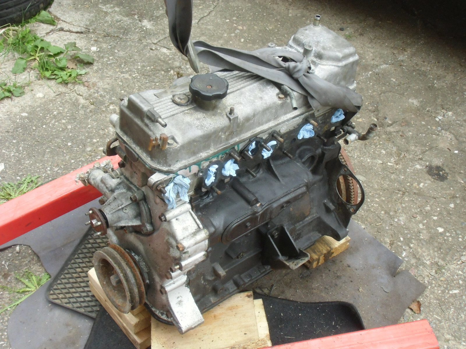 Motor 4G54 G54B engine Mitsubishi Pajero I L040 2.6 eBay