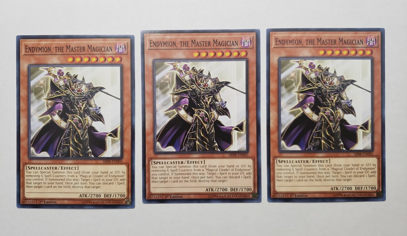 3x Endymion, The Master Magician Effect Monster Yugioh Cards The Great Best Deal