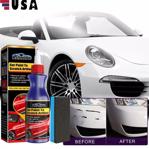 100ml Car Detailing Scratch Repair Remover Agent Polishing Wax Paint Repairing