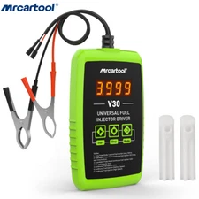 Universal Fuel Injector Tester Adapter 6 Testing Modes DIY Cleaning Tool Kit Set