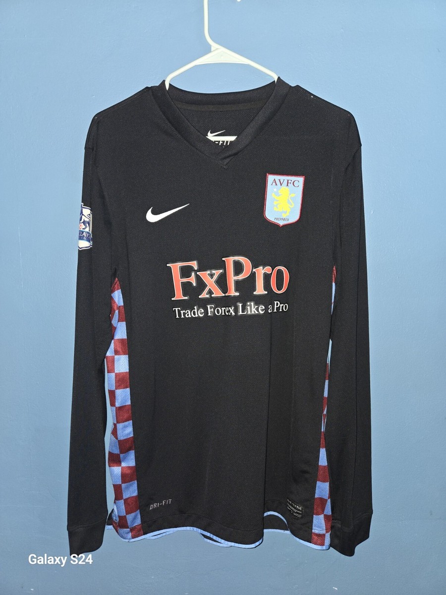 Aston Villa 2010-2011 Away Nike Young 7 | eBay
