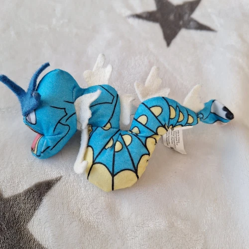 Pokemon Gyarados Toy 1999 Burger King 6" Kids Toys Vintage Bean Bag Plush Doll
