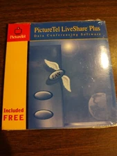 PictureTel LiveShare Tm Plus Data Conferencing Software Brand New Sealed Vintage
