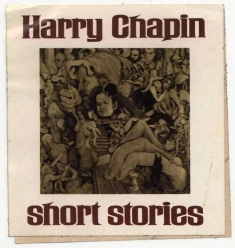 Harry Chapin Short Stories Promo Sticker 1973