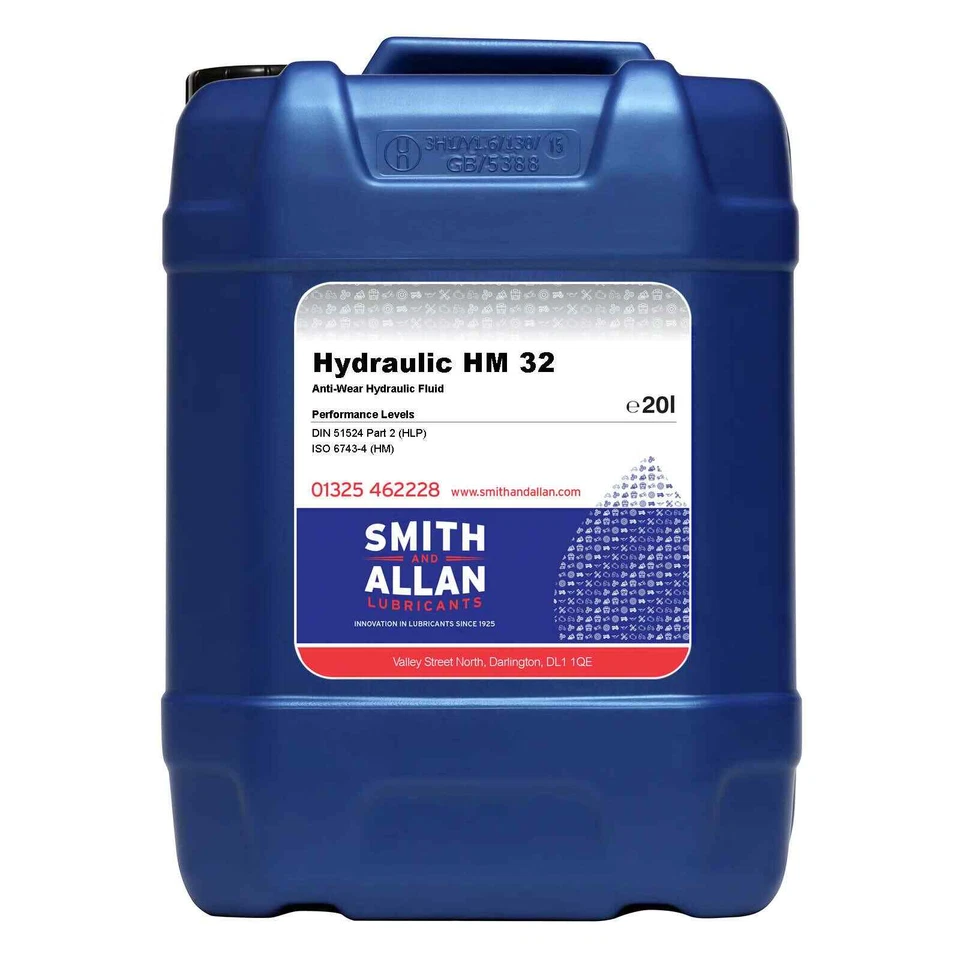 SMITH & ALLAN ISO 32 Hydraulic Oil VG32 Fluid 20 Litre 20L