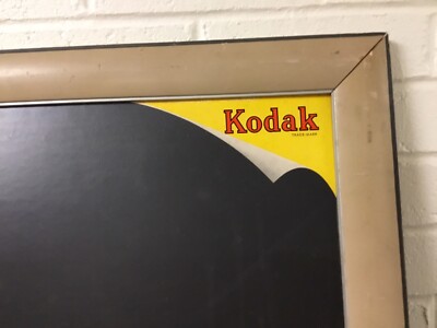 HUGE VINTAGE RETRO KODAK ADVERTISING STORE BABY PICTURE DISPLAY