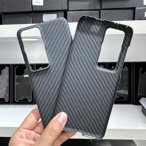 Coque fine antichoc pour Huawei P60 Pro/P60 Art coque arrière en fibre de carbone véritable - Photo 20 sur 28