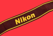 Nikon Official Neck Strap AN-6W Brown Expedited shipping 965