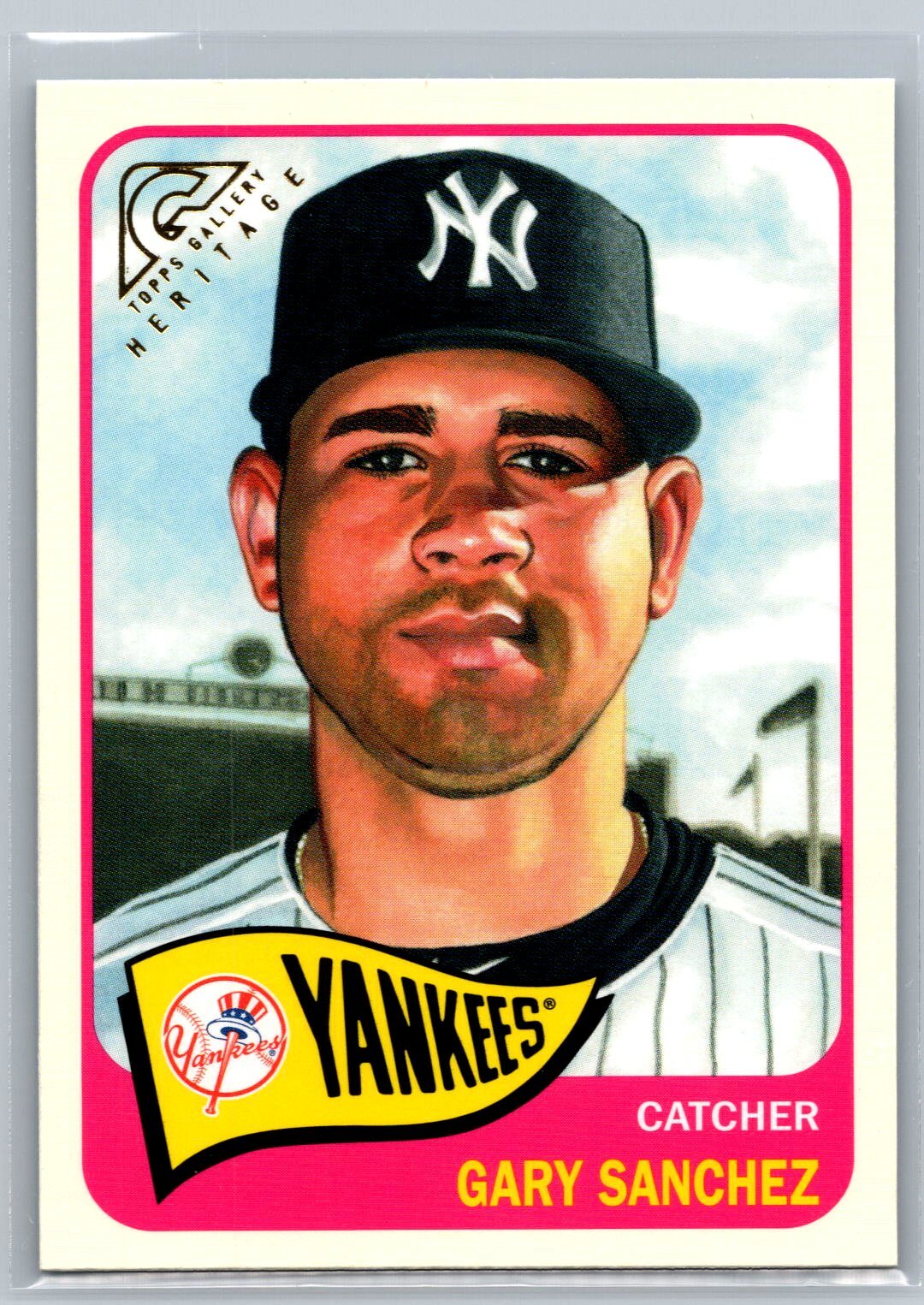2019 Topps Gallery Heritage Baseball HT21 Gary Sanchez New York
