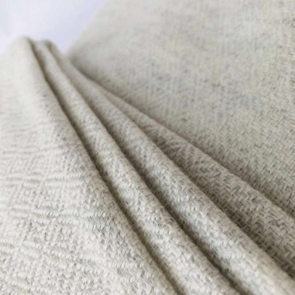 Kaschmirdecke Thamu handgearbeitet aus Nepal, Tagesdecke, Wohndeck, Kuscheldecke - Bild 4 von 4