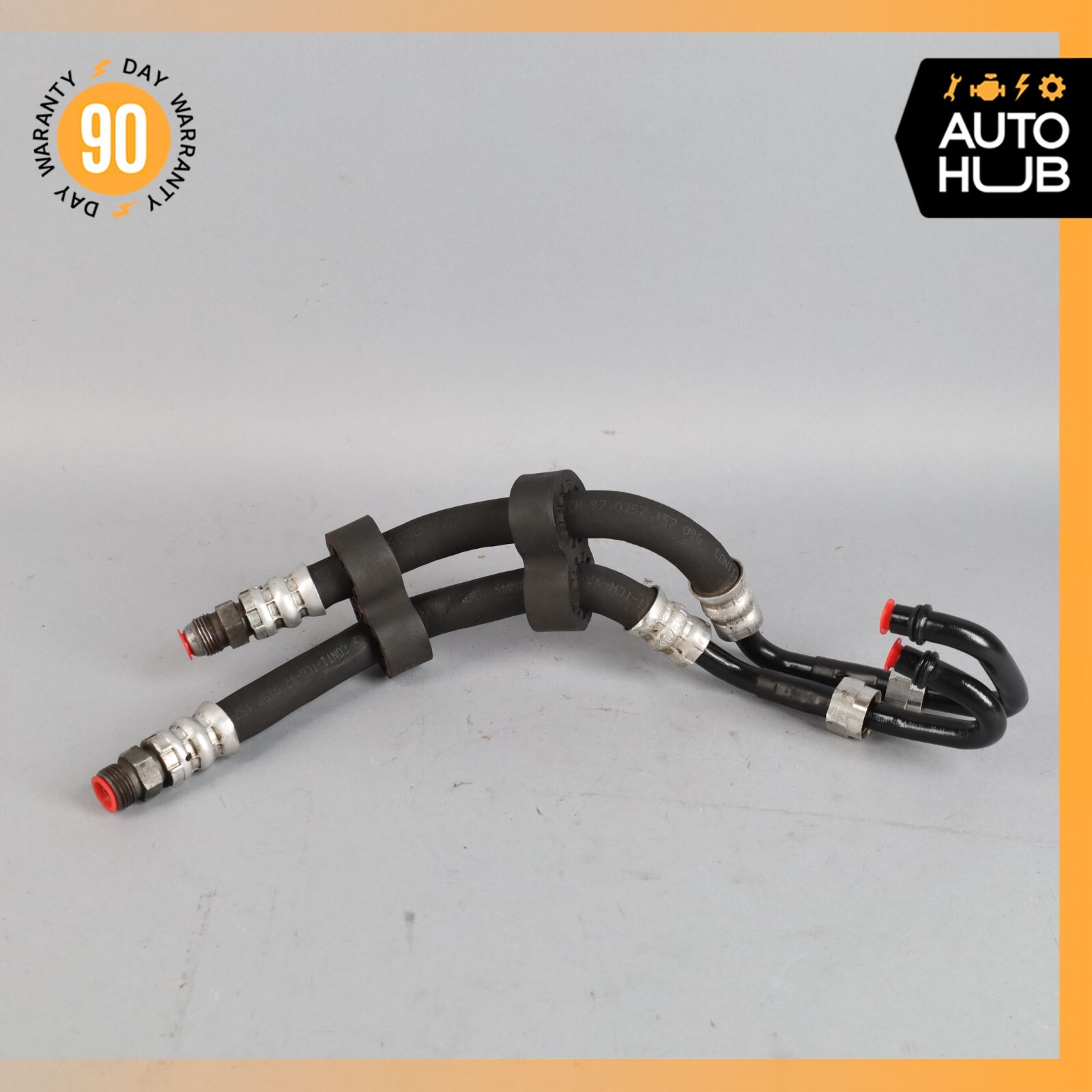 Bentley Continental Flying Spur Right Side Transmission Oil Cooler Line OEM 53k