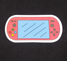 Colorful Gamers  Video Gaming Sticker 1.25" x 2.5" AV 