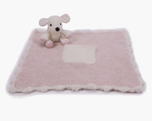*NWT Barefoot Dreams CozyChic™ Pocket Buddie (Dusty Rose/Puppy)