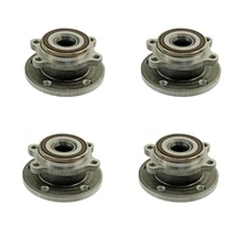 ACDelco Front & Rear Wheel Bearing and Hubs Kit For A3 Q3 TT Quattro Passat AWD