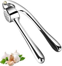 Knoblauchpresse Edelstahl ergonomisch spülma...