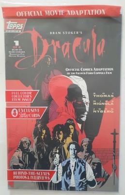 us26038 | BRAM STOKER'S DRACULA No. 1 OF 4 + Card | Topps Comics | 1992 | Z0 OVP