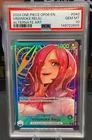 2024 One Piece English OP06-042 Vinsmoke Reiju Alternate Art Leader PSA 10