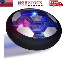 Hover Soccer, Rechargeable Air Soccer Indoor Floating with LED- Best Price - USA