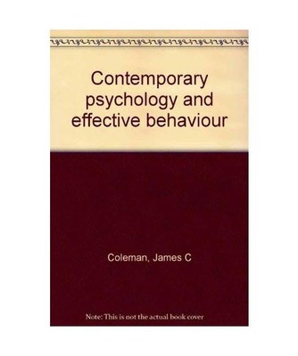 Contemp Psy&effect Behav 4th