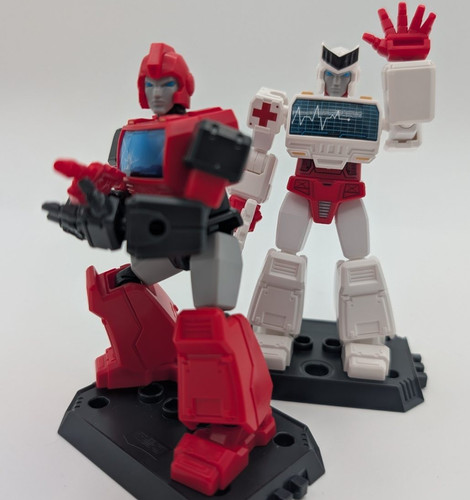 COMBO PACK! Blokees Transformers Galaxy Version 1 Ratchet & Ironhide Kits!