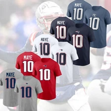 SALE 30%! Drake Maye #10 New England Patriots 2025 Name & Number Gift For Fans
