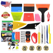 Essential 4pc Window Tinting & Vinyl Wrap Tool Kit - Professional Easy Install