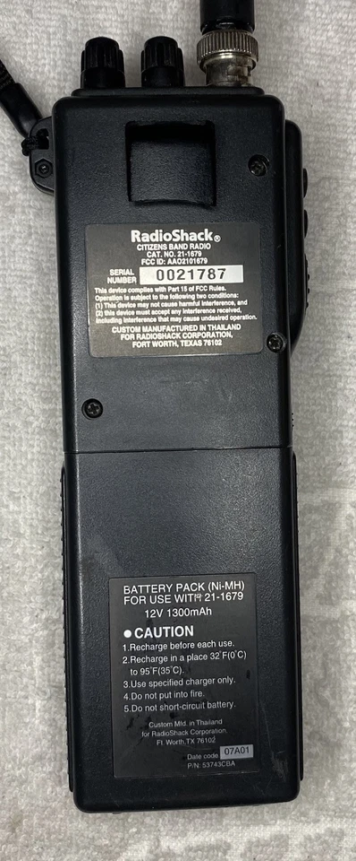 Transceptor Radio Shack Citizens Band 21-1679 Foto 4 de 4