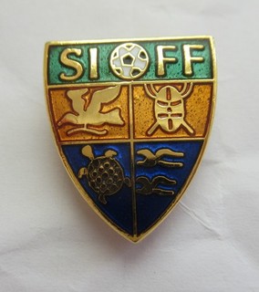 ALTE ABZEICHEN FUSSBALLVERBAND SALOMON INSELN SOLOMAN ISLE FOOTBALL ASSOCIATION