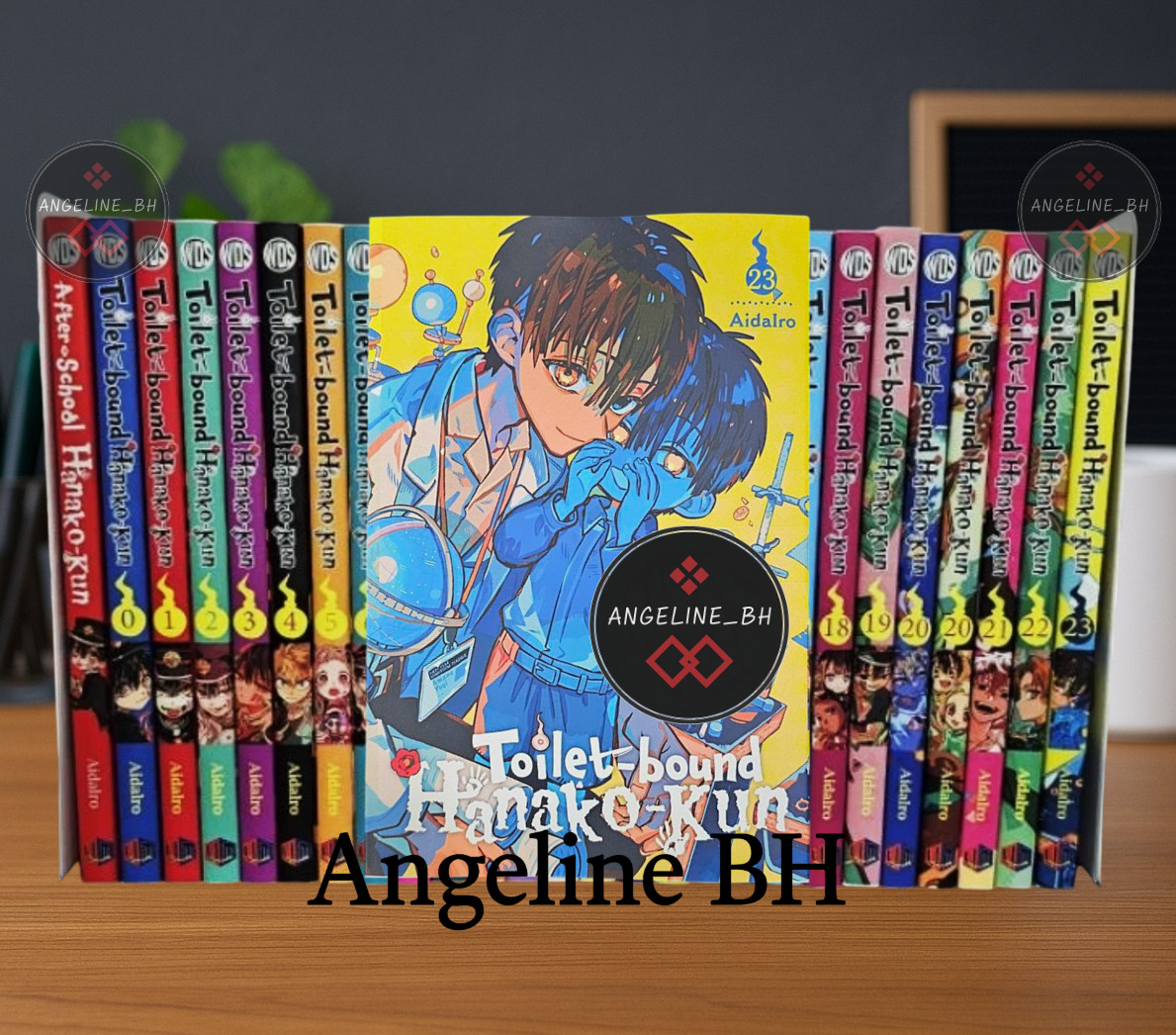 Toilet Bound Hanako Kun Manga Nuevo Vol 0-23 Inglés Medio/Juego Completo Cómics DHL