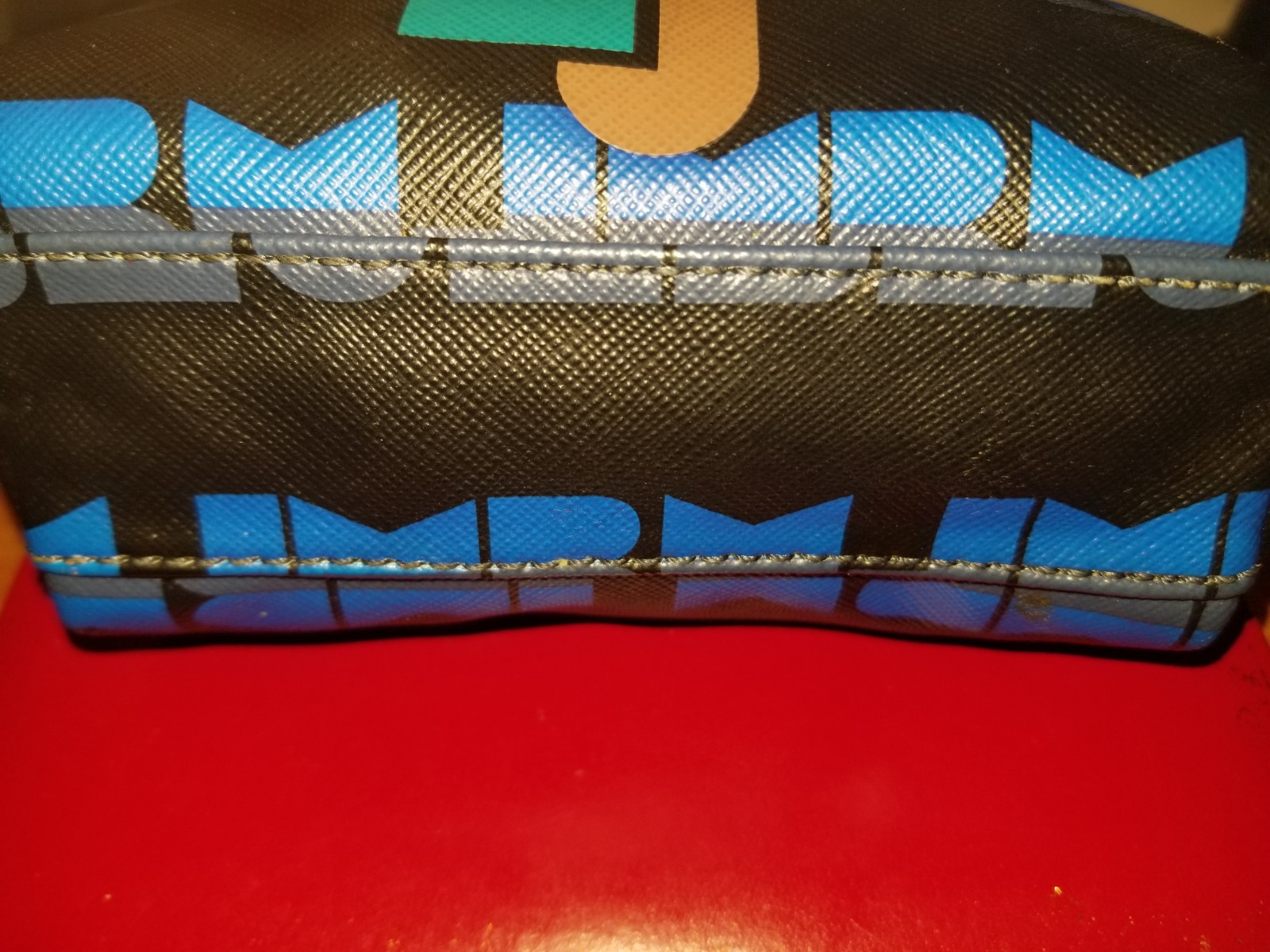 Rare Marc Jacobs Graffiti Rectangular Cube Leathe… - image 9