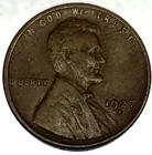 1927 D Lincoln Wheat Cent Penny VF Very Fine 1c One Cent US Coin- 2171